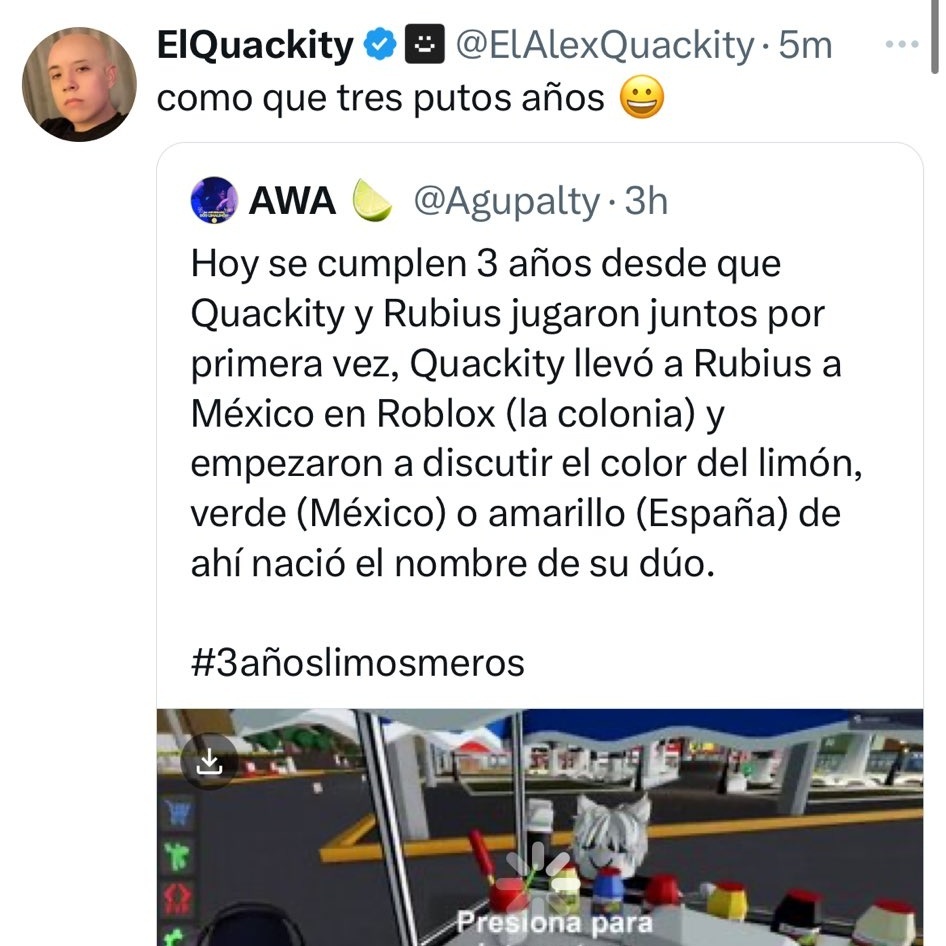Agupalty's tweet image. Yo ya me dió de baja, para mí ya me pase twt