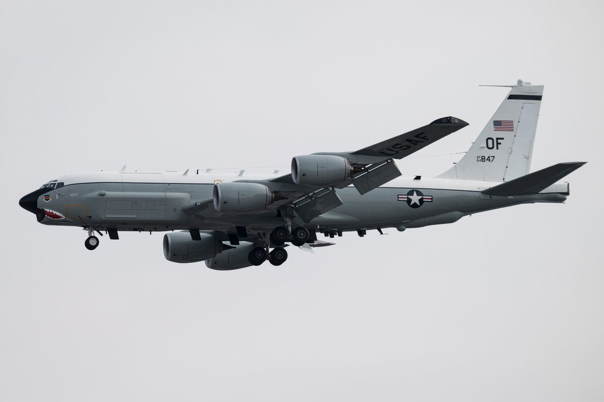 Golf9Photos's tweet photo. Combat Sent!!😆

RC-135U 64-14847/OF 45RS 55WG
#AvGeek #rc135 #combatsent #cobra47 #yokota #aviation #aviationphotography #planspotting https://t.co/aYOOV8qS8o