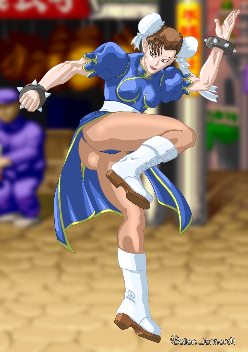 AllanLeAz's tweet photo. Classic SF2 Chun Li.
#StreetFighter #chunli #SF2 #digitalart #Commission https://t.co/mOCgXrhILV