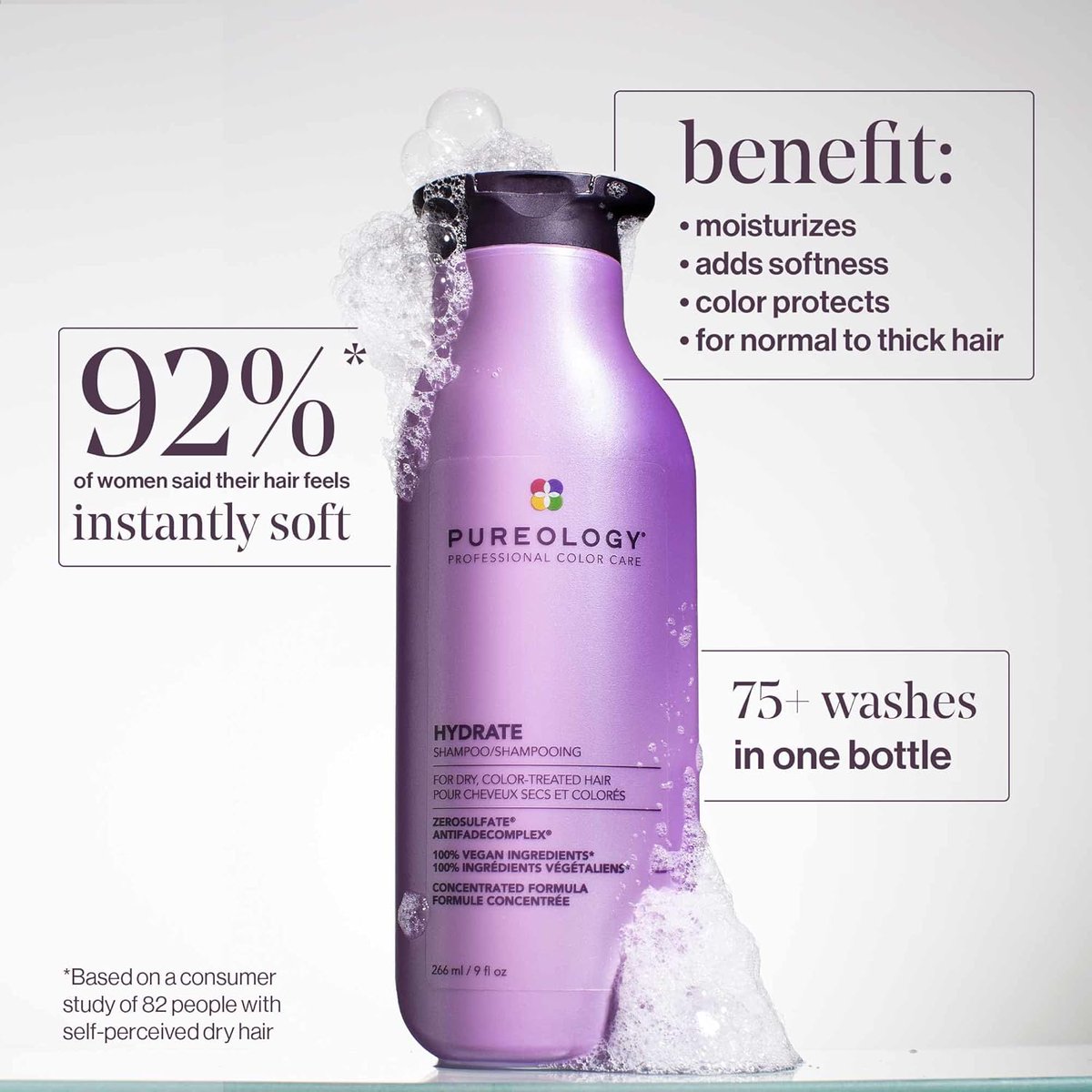 lifestopia's tweet image. Say goodbye to dry hair with Pureology Hydrate Shampoo! 💧✨ Packed with moisture, it leaves your locks soft, shiny, and oh-so-hydrated! 🌿💆‍♀️ Perfect for color-treated hair too! 🎨💖
Don't wait—get yours today! 👉 amzn.to/3PFnKJe
#Pureology #ad #HydrateYourHair #HairGoals