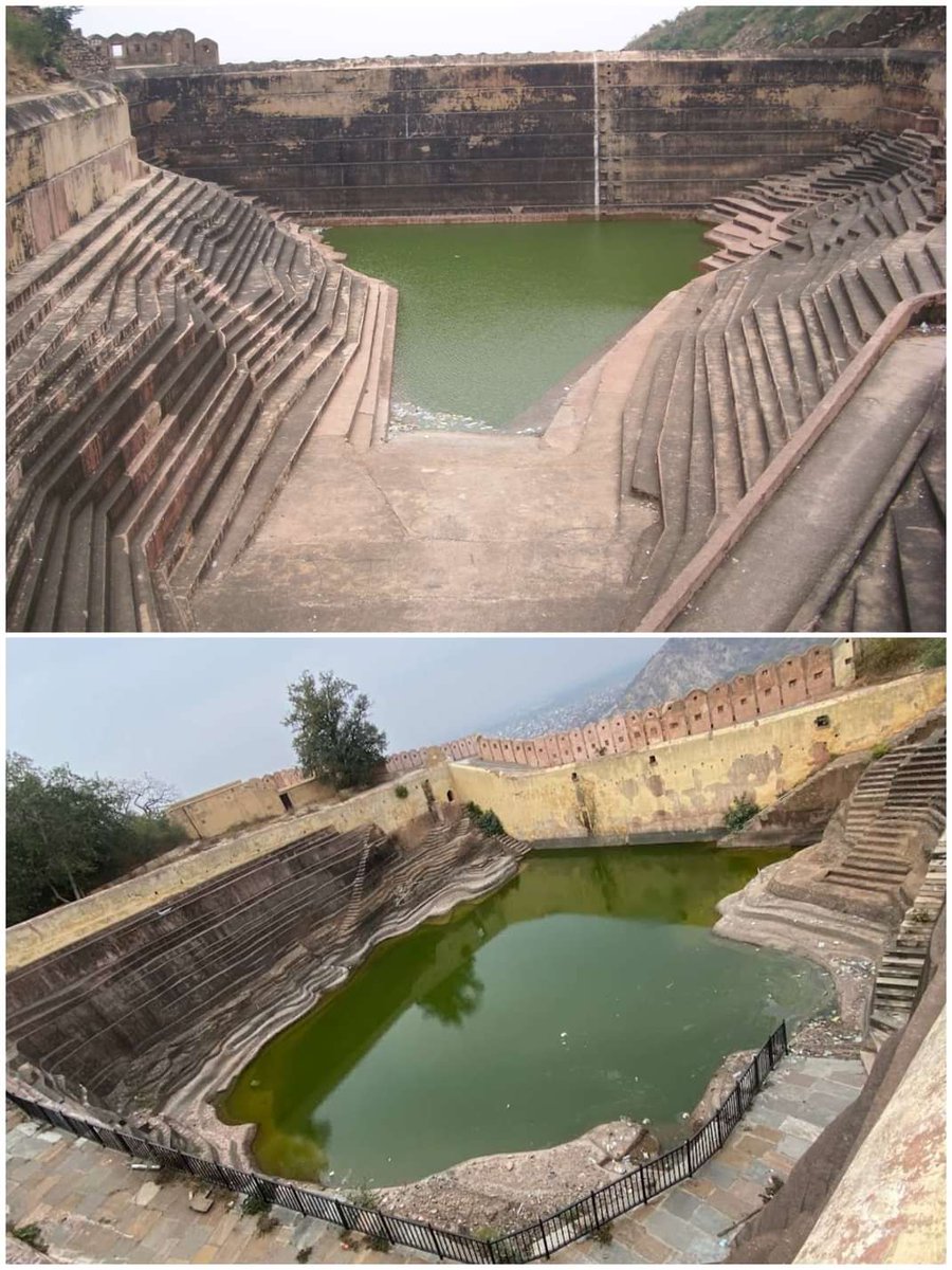 नाहरगढ़ की ऐतिहासिक बावड़ी जयपुर