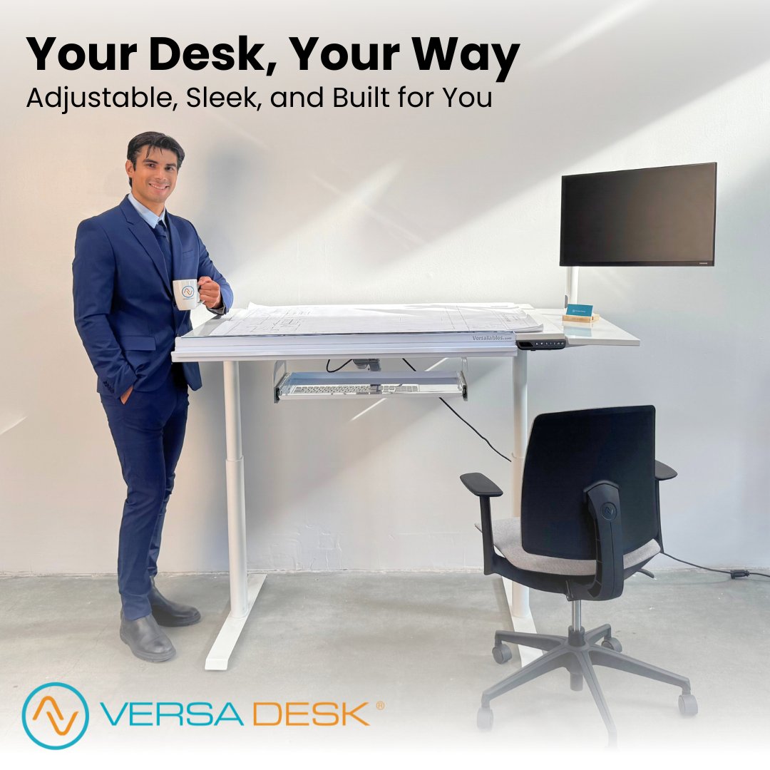 Versa_Desk's tweet image. Your workspace should work for YOU. Whether it’s designing, planning, or creating, VersaDesk PowerLift Drafting Table is built to adjust to your needs.

Get ready to unlock your productivity potential with sleek, modern style!

#DeskGoals #VersaDesk #WorkspaceUpgrade