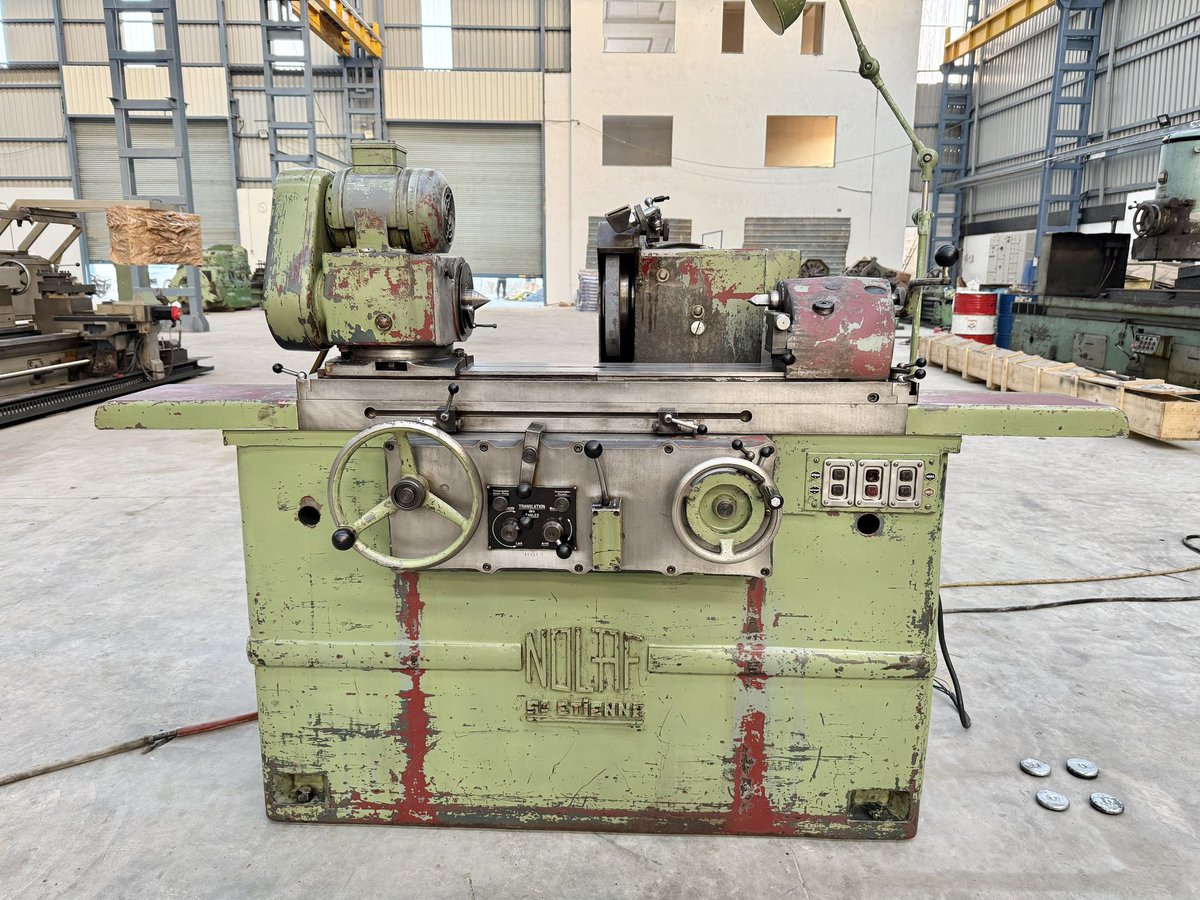 LibertyMetMach's tweet photo. Universal Cylindrical Grinder - Nolaf France - 500 mm Length of Job - equipped with Internal Grinding Attachment.
#universalcylindricalgrinders #cylindricalgrinding #cylindricalgrinder #cylindricalgrindingmachine #grinding #grindingmachine #grinders #nolaf #madeinfrance https://t.co/CZA5tEgCg3