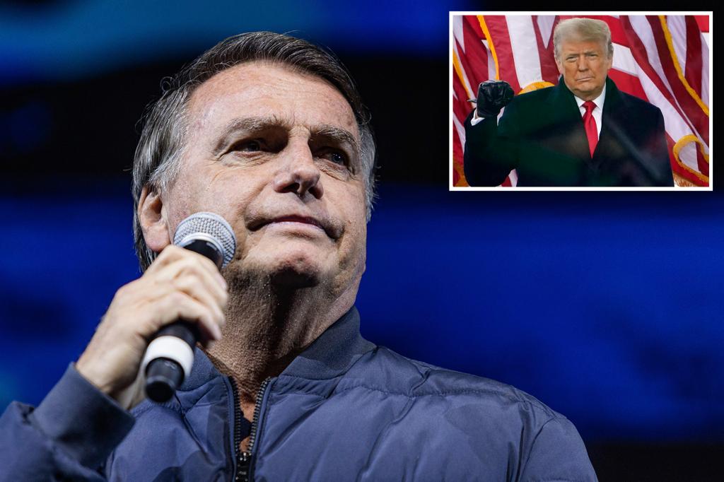 Brazilian court denies ex-president Jair Bolsonaro’s request to travel to Trump’s inauguration trib.al/HjIC59B