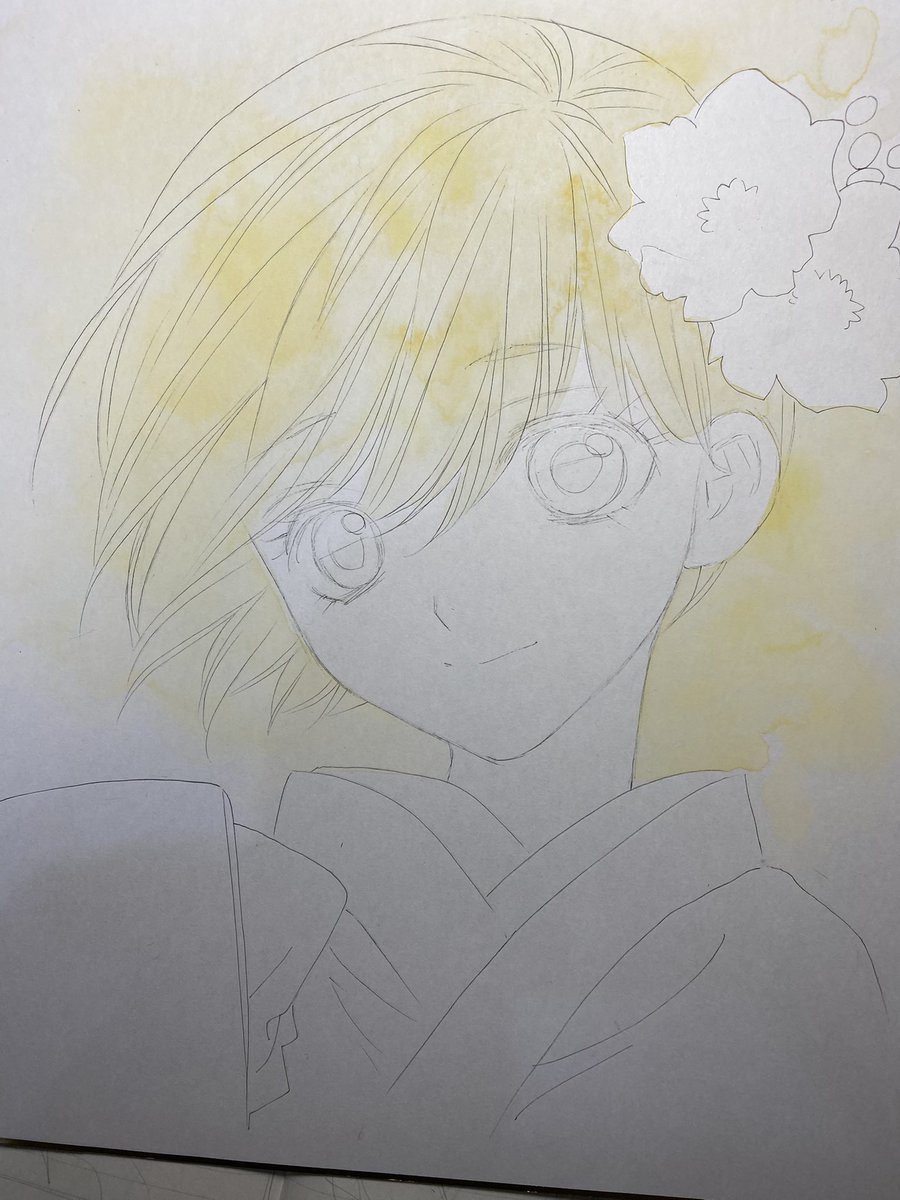 「お仕事の漫画も仕上げつつネームも考えつつ、ギャラリーワンダフルワールド展のコミッ」|楠桂/HARUコミ3/19東４お6b/け27bのイラスト