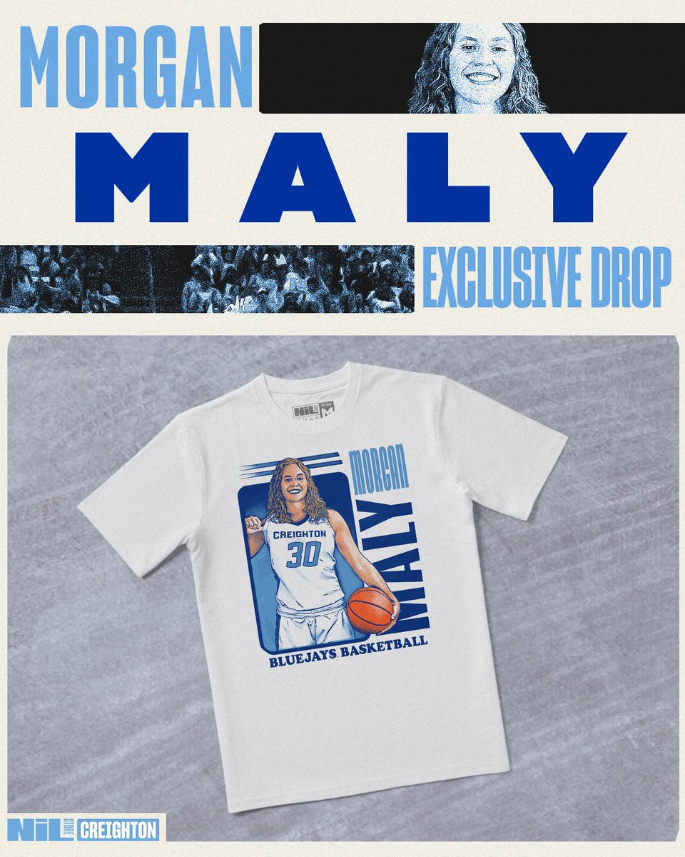 Support <a href="/_morggaaannnnn/">Morgan Maly</a>! 

Shop her collection: nil.store/creighton/crei…