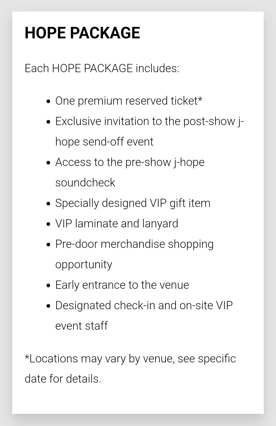 j-hope Tour 'HOPE ON THE STAGE' in JAPAN: LIVE VIEWING