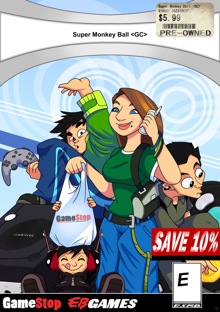 Greatest video game box art of all time
(According to Gamestop)