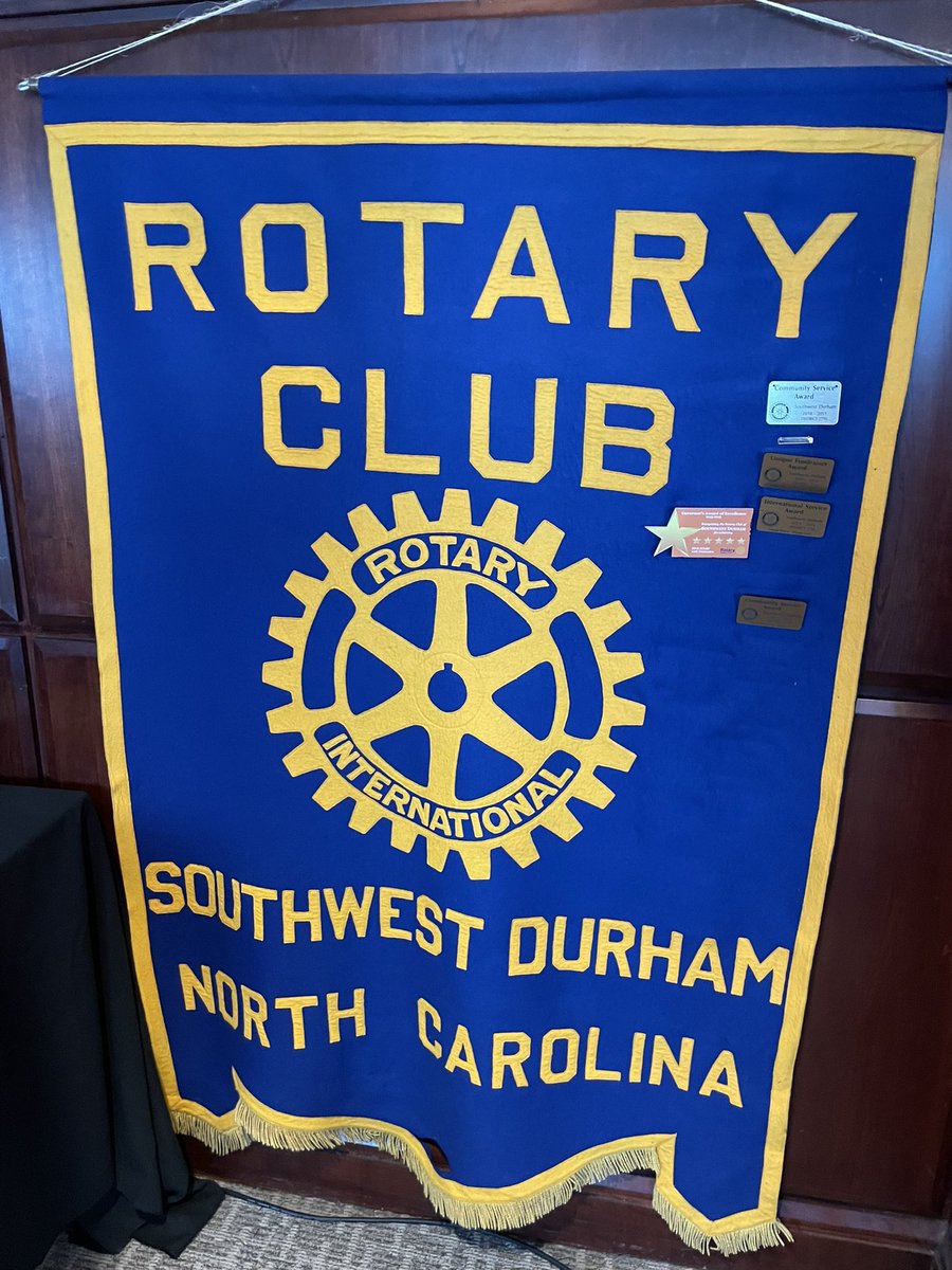 Thank you to the Rotary Club of Southwest Durham for the invitation to come and share all of the exciting things happening with Jordan Athletics. It was amazing to meet so many passionate Falcon supporters, including many former JHS parents and alumni! We have the best community!