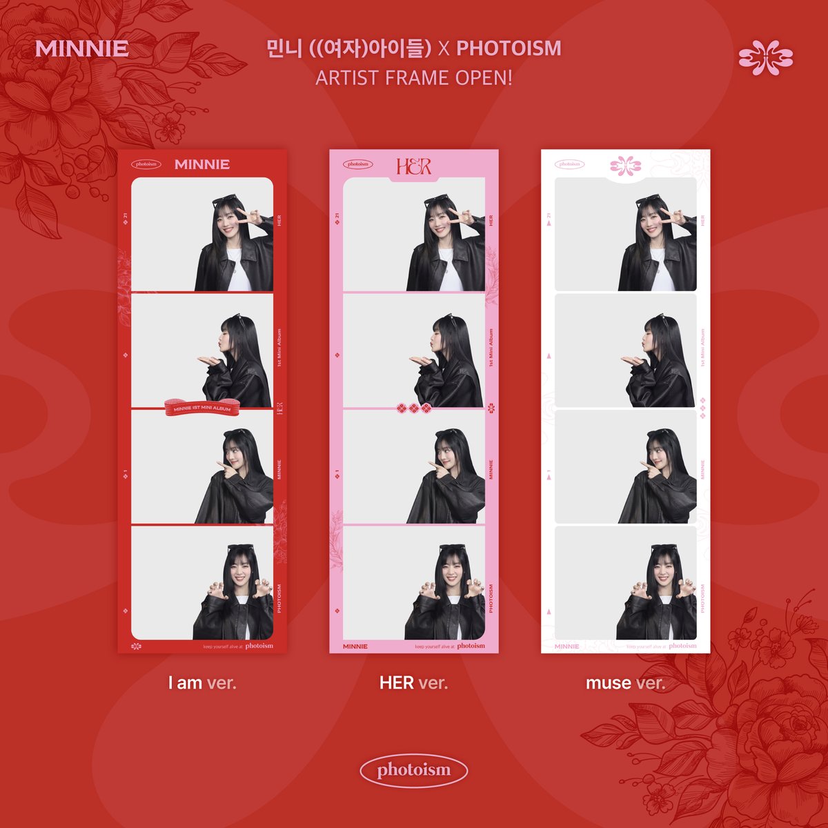 photoism_kr's tweet photo. PHOTOISM X 민니 ((여자)아이들)
ARTIST FRAME OPEN !

민니 ((여자)아이들)의 첫 솔로 미니 앨범 발매를 기념하여
포토이즘 민니 ((여자)아이들) 프레임이 오픈됩니다.

. 　　　　　*｡☆
.　　　　　+ﾟ☆*　반짝반짝!
.　　　　ﾟ｡;*｜∧ ∧　빛나는
.　　　   ･ﾟ＊* ∩･ω･`)　그녀, HER
.　　   ☆:+｡･　ﾉ　　⊃
.　  +*:＊+*･　 し－Ｊ
.:*:ﾟ･ ｡☆

포토이즘에서 민니 ((여자)아이들) 프레임을 만나보세요 !

📆 1/21 – 2/10

ONLY IN PHOTOISM
