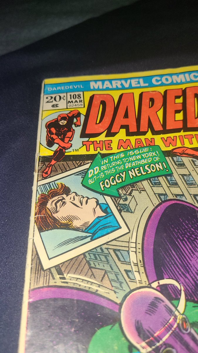 arod_04_'s tweet image. It's very unfortunate foreshadowing that the only Daredevil comic book I own features "the death of Foggy Nelson". I'm sorry if I manifested this into the mcu guys #DaredevilBornAgain #Daredevil #Foggy #foggynelson