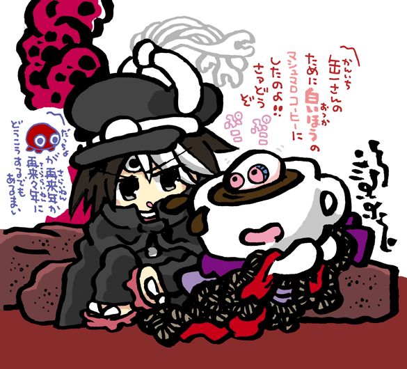 #妖界東西新聞 【赤色白色こーひー夜叉】https://t.co/QJhNL0RFoa 