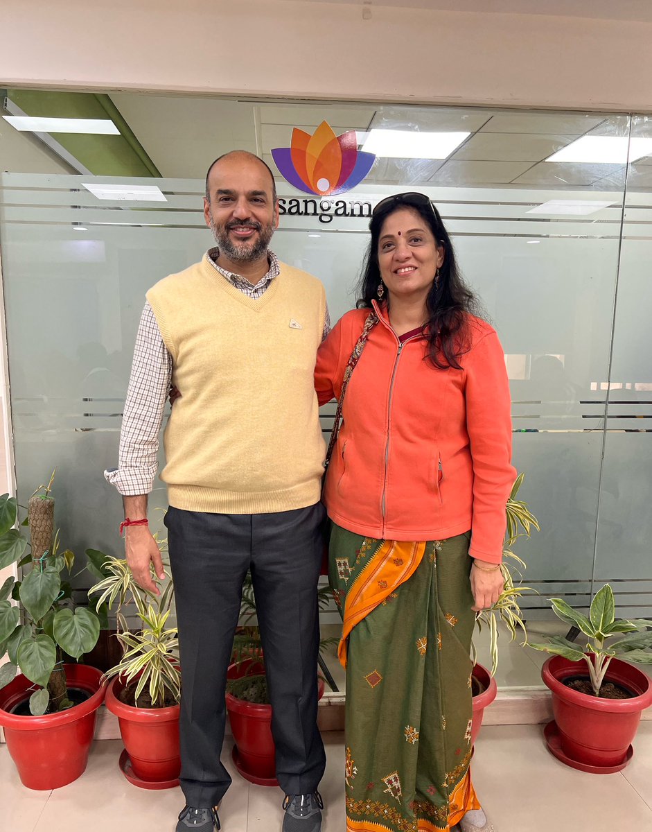 singhsahana's tweet image. Caught up with Rahul Dewan of Sarayu Trust at his office in Janpath, the man behind Sangam Talks which so many have watched and learned from. He now had a new mission of creating a 1000 crore rupee fund for Hindu causes. Unlike other religions which receive millions of dollars of…
