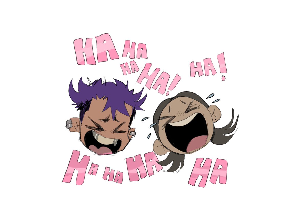 nicumkoro's tweet photo. They laughing @ 🫵 #thangyu https://t.co/Ph9ggBikep