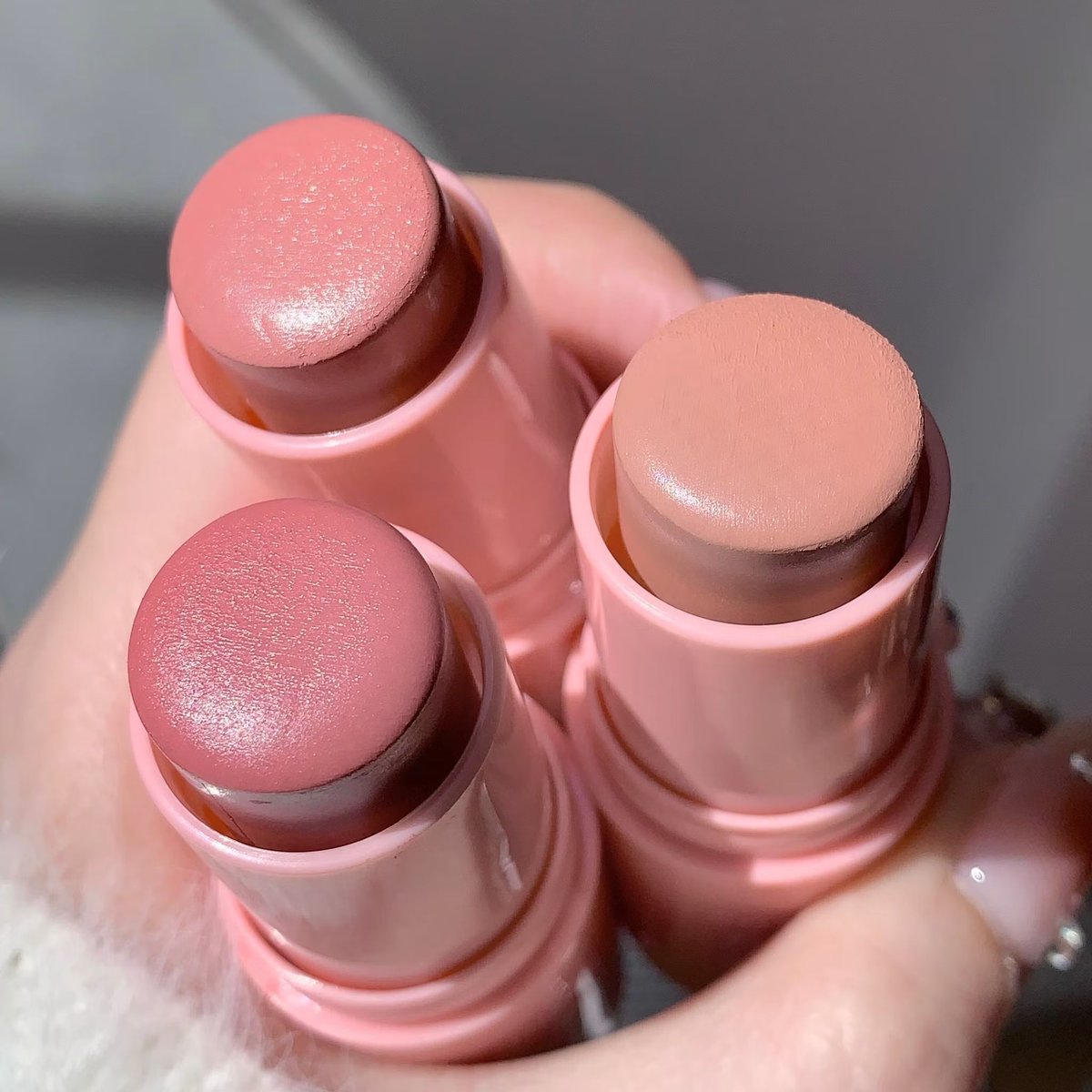 thvlylaire's tweet photo. Check out Creamy Blush Stick Low Saturating Smooth Blush, Soft Mist Matte Natural Makeup Stick, Waterproof Brightening Skin Tone Primer for ₱51 - ₱63. Get it on Shopee now! https://t.co/lCsCucWnZt https://t.co/zOL7C3KTsq