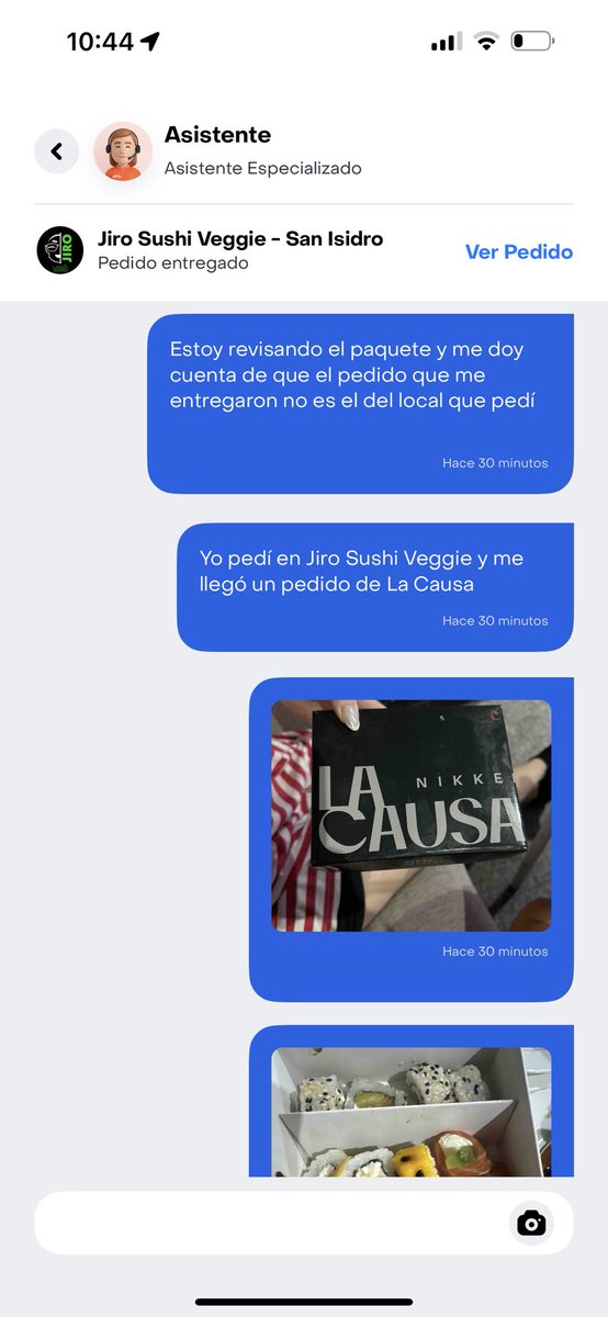 martunotti's tweet photo. Hice un pedido de sushi veggie desde @RappiArgentina y me llegó cualquier otro pedido, con piezas que no pude comer xq contenían salmón. Desde el soporte de la app me confirman un “reembolso” para dentro de 12 días hábiles SIN NINGÚN TIPO DE COMPROBANTE. Desastre. @dzapatillas https://t.co/58LbRE7ABI