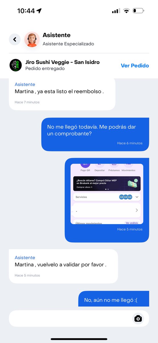 martunotti's tweet photo. Hice un pedido de sushi veggie desde @RappiArgentina y me llegó cualquier otro pedido, con piezas que no pude comer xq contenían salmón. Desde el soporte de la app me confirman un “reembolso” para dentro de 12 días hábiles SIN NINGÚN TIPO DE COMPROBANTE. Desastre. @dzapatillas https://t.co/58LbRE7ABI