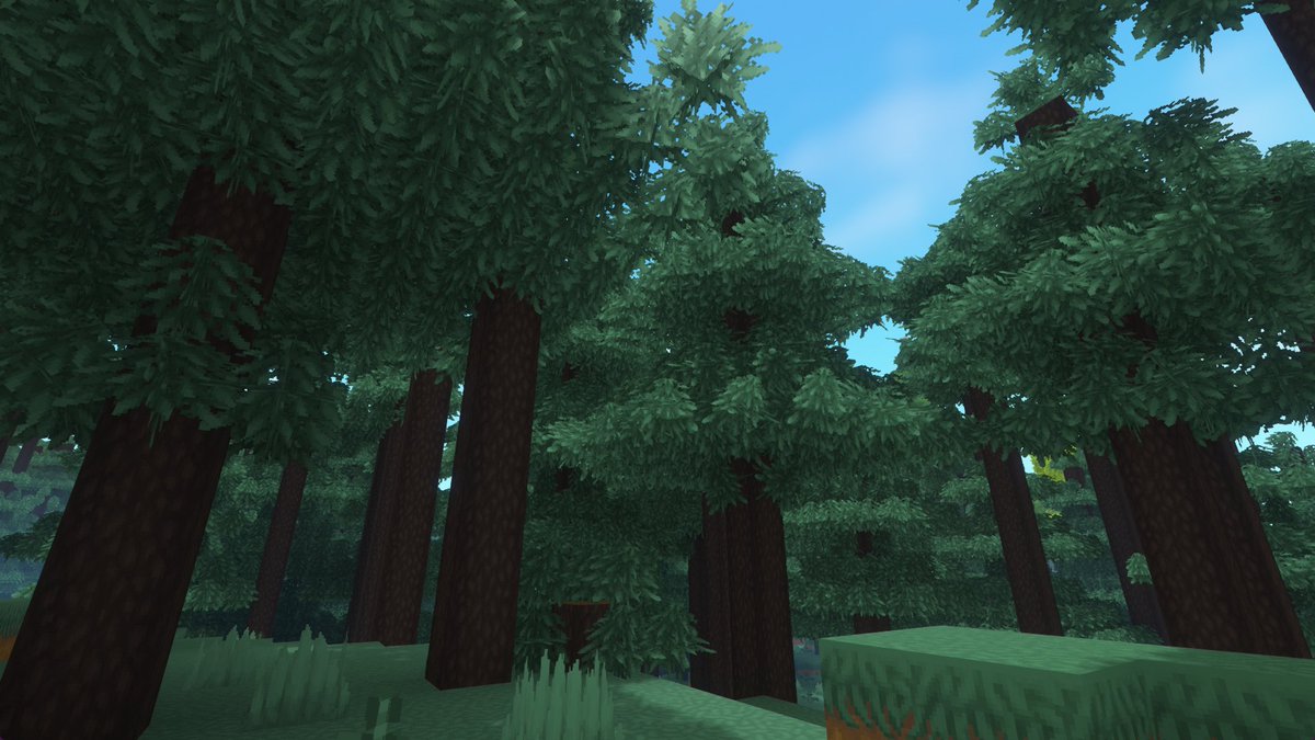 Progress on my resource pack, this time...
Spruce Textures !

(Not releasing it!)
#Hytale #Blockbench