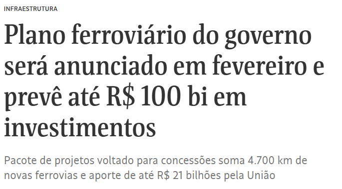 Ferrovias são bem mais vantajosas do que rodovias. Elas reduzem o tráfego, diminuem o consumo de combustível e são mais seguras e econômicas para o transporte de cargas pesadas. Além disso, não ficaremos mais reféns de caminhoneiros fechando rodovia. ⭐️ Em frente, Lula!!