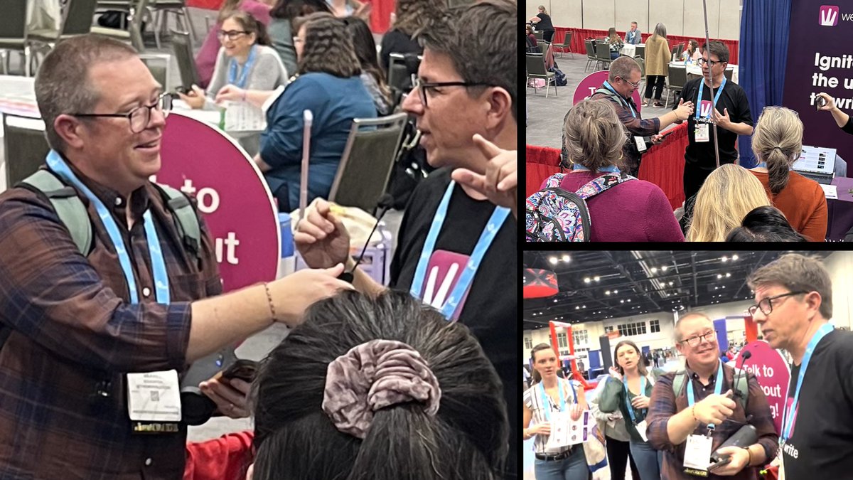 Daniel Senn ✈️ #SXSW EDU (@dansenn) on Twitter photo Shoutout to <a href="/themerrillsedu/">themerrillsedu 👓👗💚 #interACTIVEclass</a> for stopping by yesterday and giving <a href="/wewillwrite_com/">WeWillWrite</a> an awesome intro to your tour group at #FETC2025! The energy was amazing! 🙌✨ Shoutout to <a href="/themerrillsedu/">themerrillsedu 👓👗💚 #interACTIVEclass</a> for stopping by yesterday and giving <a href="/wewillwrite_com/">WeWillWrite</a> an awesome intro to your tour group at #FETC2025! The energy was amazing! 🙌✨