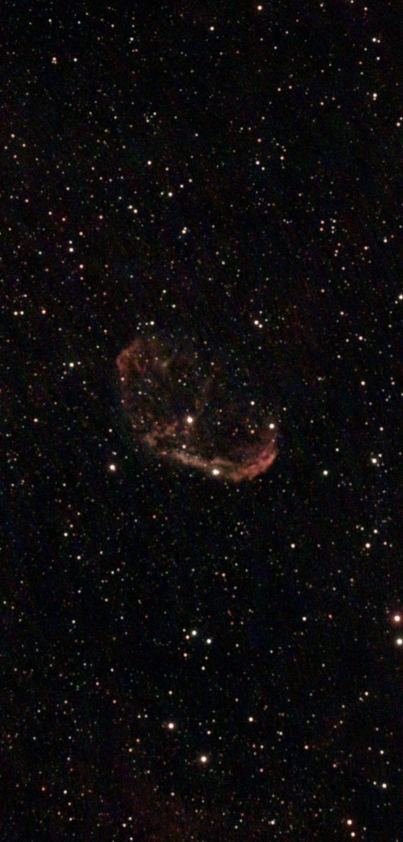 Here’s my latest shot of NGC 6888, the Crescent Nebula!
#Astrophotography

Taken on #myvespera