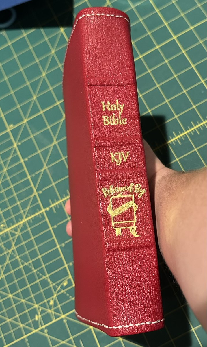 🇺🇸 USA USA USA 🇺🇸
Beautiful Red, White, and Blue Bible
Red Goatskin
Blue Lambskin
White Hand Stitching
3 Beautiful Red, White, and Blue Ribbons
Old Scofield Study Bible KJV Text Block 

This Bible is going to be shown off at Landmark Baptist Church in Haynes City, Florida this