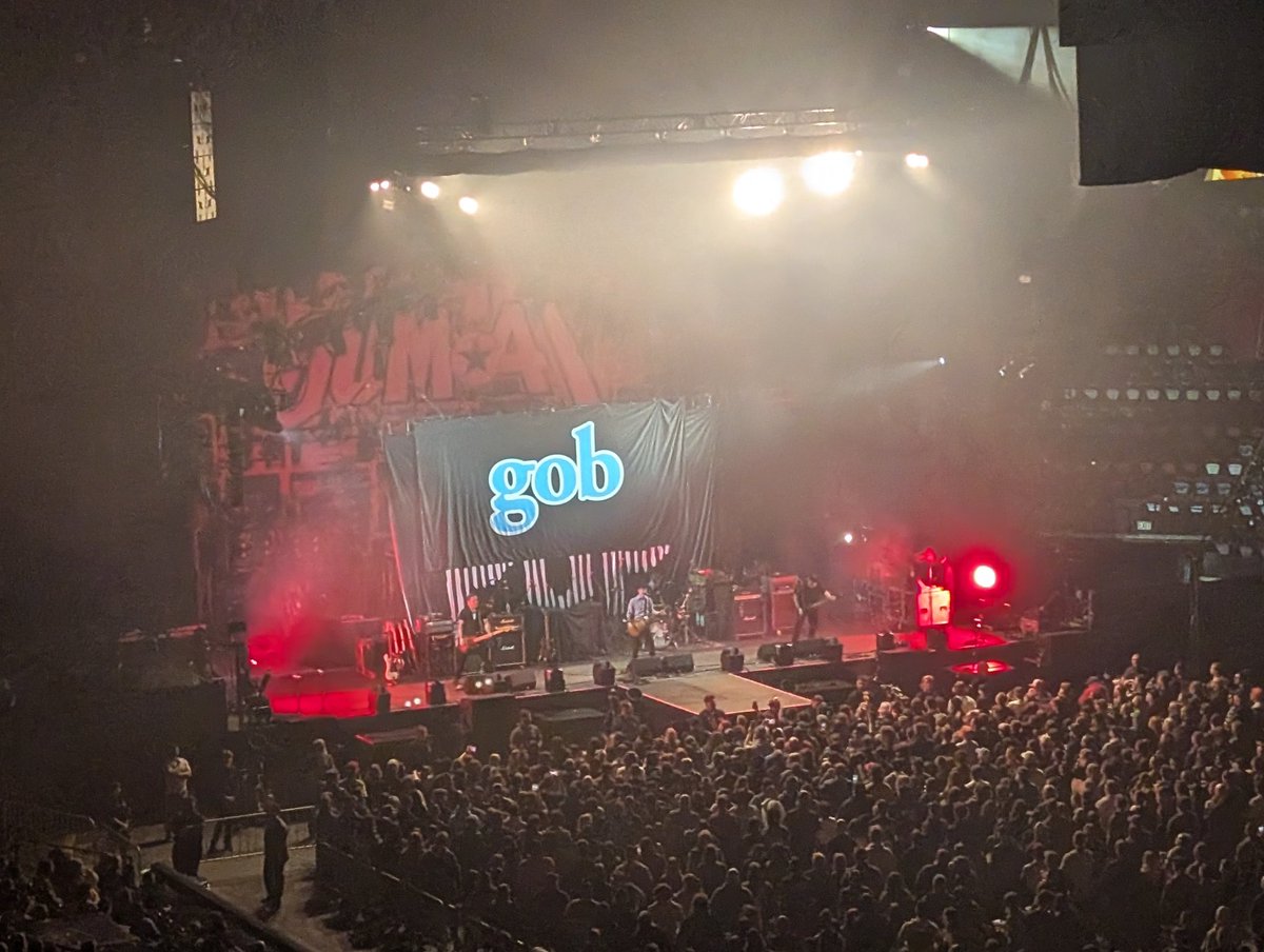 Last time I saw <a href="/gobband/">GOB</a> at the Saddledome it was with <a href="/AvrilLavigne/">Avril Lavigne</a>