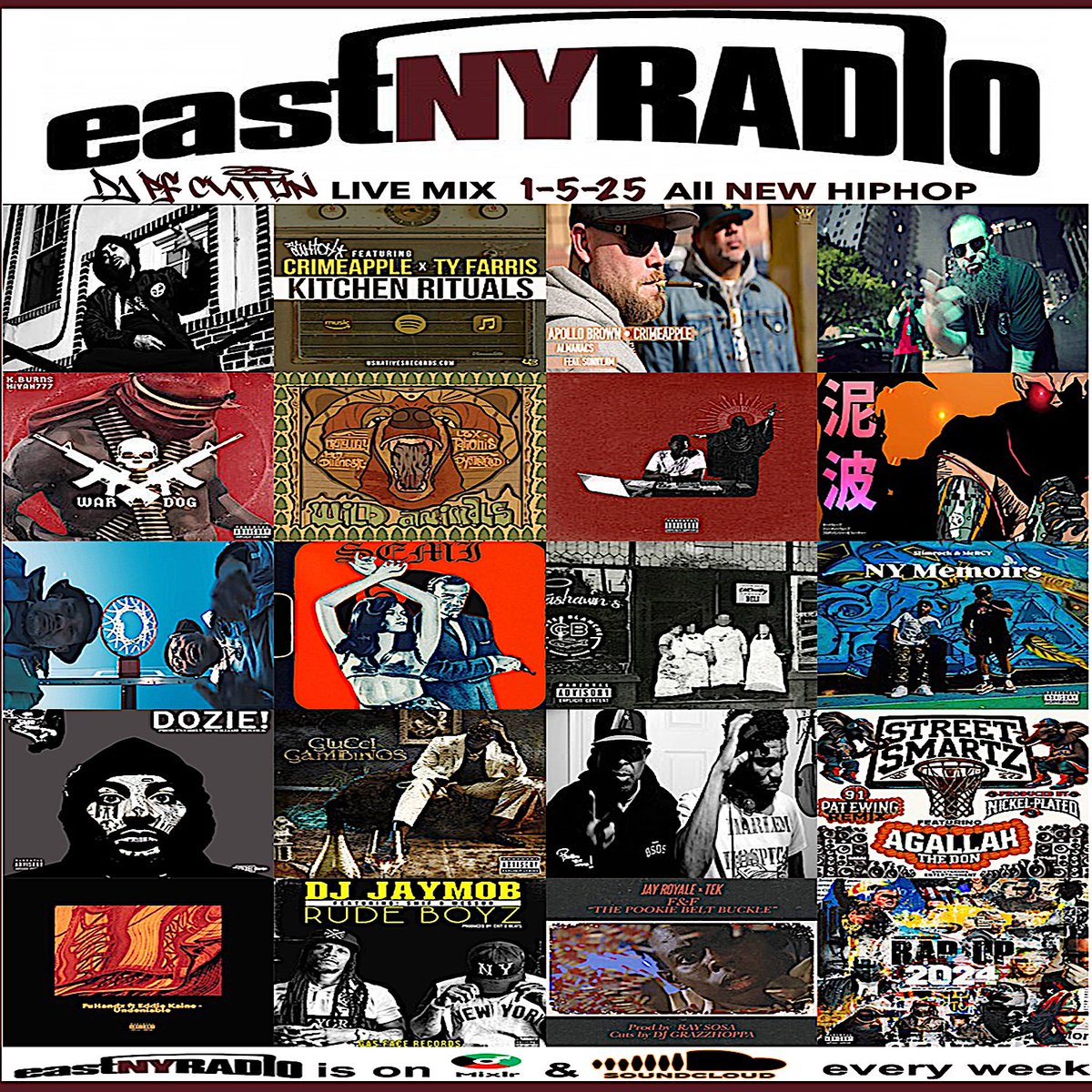 ENYR 1-5-25 mix  (<a href="/PFCUTTIN/">Pf</a>):  pfcuttin.bandcamp.com/album/eastnyra…