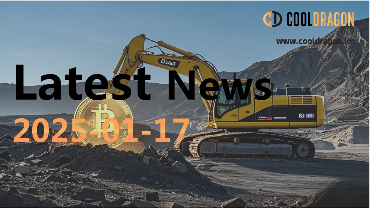 cooldragon_ken's tweet photo. 20250117 Latest News
1. Self hosted wallet provider Ctrl Wallet is seeking acquisition
On January 17th, according to The Block, self hosted digital wallet provider #CtrlWallet (formerly #XDEFI) is seeking to be acquired to help the company expand its scale.
Although we believe that Ctrl Wallet is the best multi chain wallet, we believe that in order to compete with our biggest competitors, we must have strong support from suitable partners who can unlock new distribution channels for us, "said Emile Dubie, founder and CEO of Ctrl Wallet.
2. Jito Labs hires Rebecca Rettig as its first Chief Legal Officer
On January 17th, according to The Block, Jito, the Solana Ecological Liquidity Pledge Agreement, has hired its first Chief Legal Officer, Rebecca Rettig, who previously worked at Aave and Polygon and has extensive experience in #cryptocurrency law.
3. Bitcoin rises above $101000
On January 17th, according to #HTX market data, #Bitcoin rose above $101000 and is now priced at $101128, with a 24-hour increase of 0.95%.
4. MORPHO breaks through $3.7, setting a new historical high
On January 17th, according to market information, the loan agreement for the #Morpho token #MORCHO broke through $3.7 and is now priced at $3.733, setting a new historical high with a 24-hour increase of 26.22%.
1. Feel free to visit our store:
https://t.co/8hgfu1RwKt
2. Follow us on TG:
—— (1) CooldragonMinerList:
https://t.co/lnwLzCXsKE
—— (2) CooldragonMinerChannel:
https://t.co/3nRpoLtNsQ
3. Get News or information on X(Twitter): https://t.co/V7tlefs8Jn
4. Visit our facebook: https://t.co/Ru6fs8vEih
#CtrlWallet #XDEFI #cryptocurrency #crypto #CryptoNews #HTX #Bitcoin #Morpho #MORCHO
