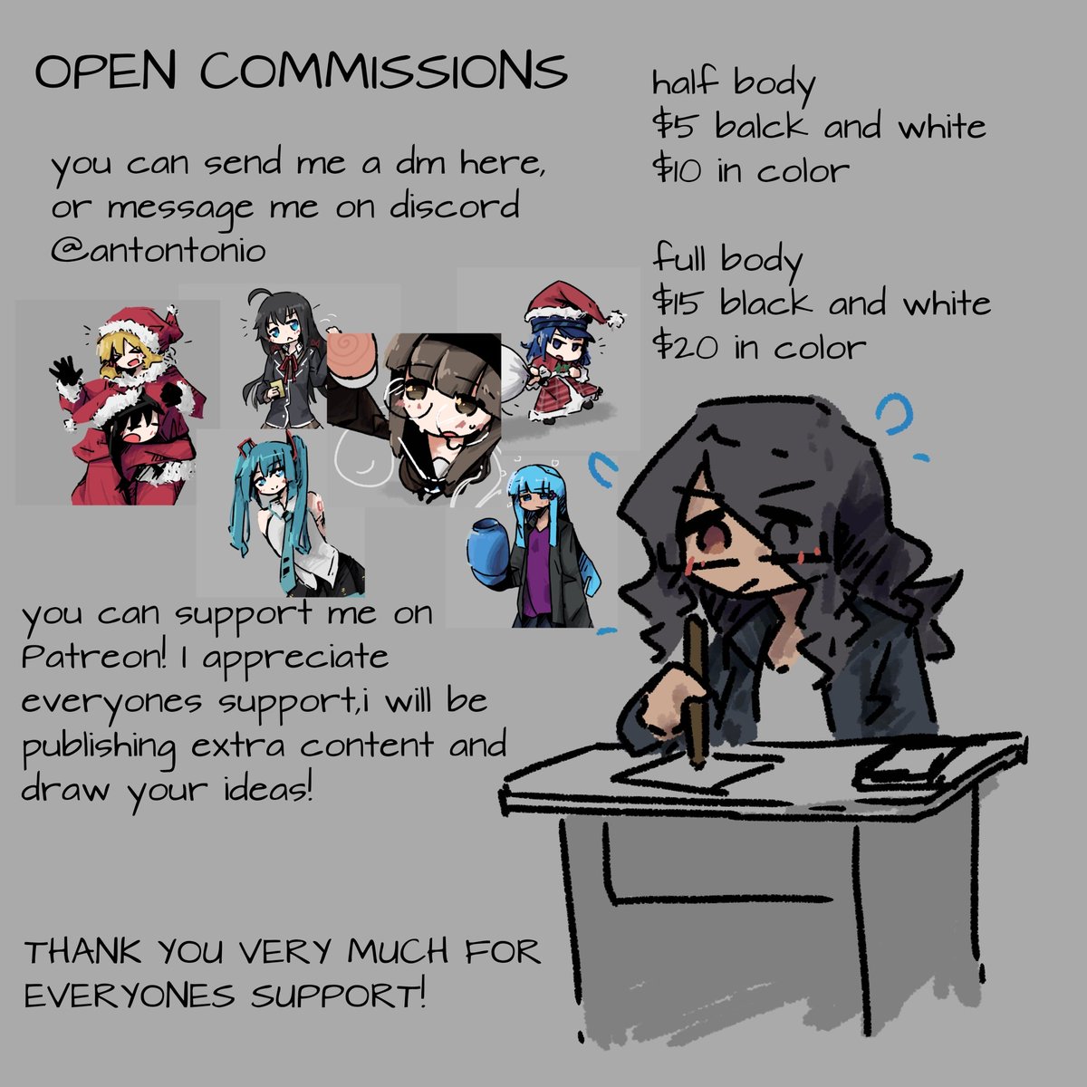 an_tontonio's tweet image. (i switched to patreon because i had problems with ko-fi)
thanks thanks for the support again, i really appreciate this!
you can send me a message here or on discord, ill do my best for you!
i will continue creating more content here, dont worry!
patreon.com/Antontonio