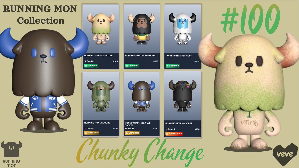 We’re running to the moon! A quick 💯 set put together thanks to <a href="/olezha199/">⭕️lezha228🇺🇦</a> 🙏🙏🙏💙💙💙 <a href="/veve_official/">VeVe | Digital Collectibles</a> Word on the street is your holding the #100 Rare variant of these 🧐 are you catching on?