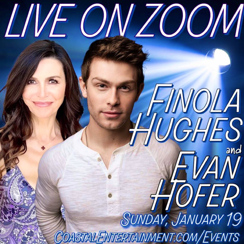 Linda Rohe (@coastalent1) on Twitter photo This is happening too! It’s a #Sunday full of star power! Catch <a href="/finolahughes/">Finola Hughes</a> <a href="/EvanHofer/">Evan Hofer</a> on the #zoom stage this Sunday evening! They look forward to chatting it up with you!
CoastalEntertainment.com/Events This is happening too! It’s a #Sunday full of star power! Catch <a href="/finolahughes/">Finola Hughes</a> <a href="/EvanHofer/">Evan Hofer</a> on the #zoom stage this Sunday evening! They look forward to chatting it up with you!
CoastalEntertainment.com/Events