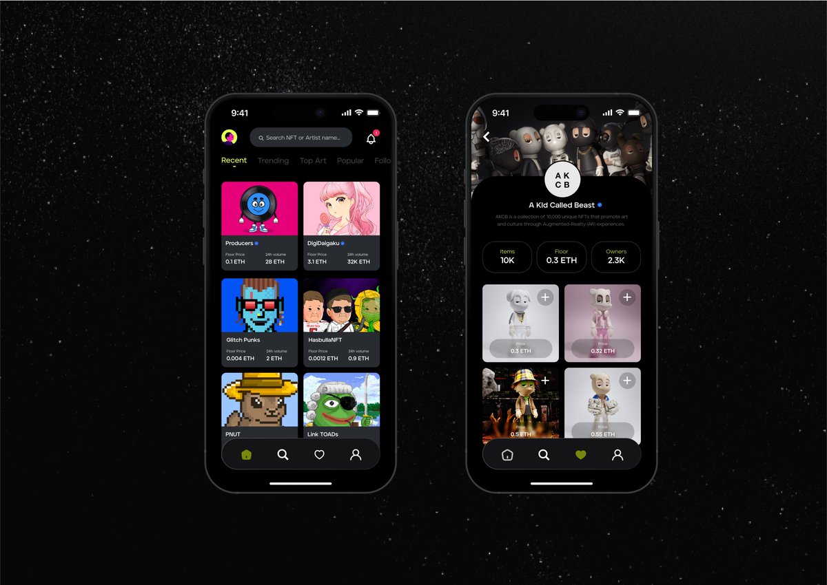 UIUXbylanrex's tweet image. Day 2: An NFT listing page
Inspired by @KairosKreator 
What do you guys think?
#Web3 #uiuxdesign #BlockchainEcosystem #Blockchain #BlockchainFuture #cryptocurrency #TokenFi #web3security #Web3Community #CrossChain