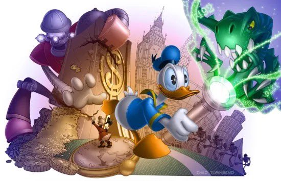 Hi Dan,

First off, this has nothing to do with you—your art is incredible!

About 10 years ago, I was trying to get noticed for work at Disney Animation, specifically on DuckTales. I came up with an idea to create a mashup called What If?! The Avengers Were in the DuckTales