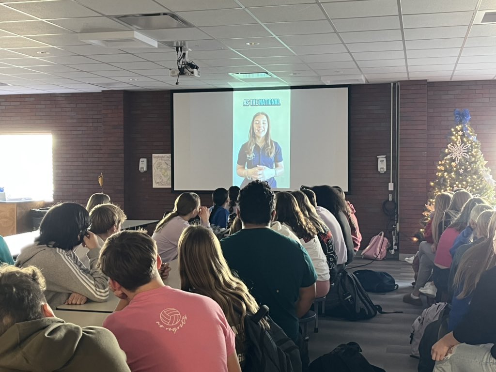 Thank to our very own and national officer, Lilly Rowe for encouraging members to take the next step in their FBLA journey by competing at SLC. We are so proud of your accomplishments and appreciate the advice!