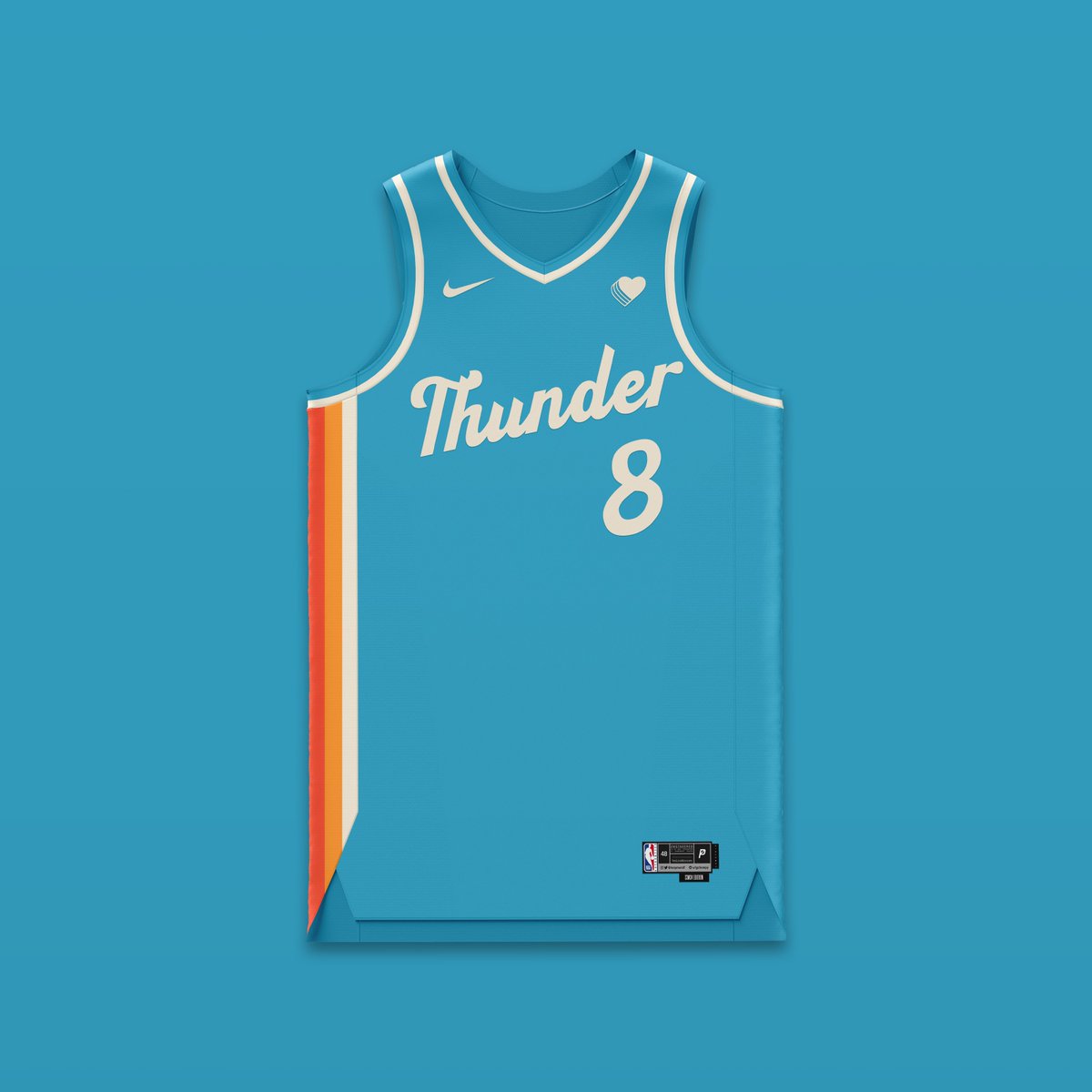 tonymarolf's tweet image. OKC Thunder Win=Jersey Challenge S3 W34 / Win vs Cavs