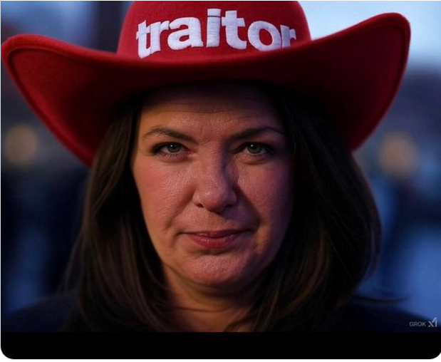 don_donedwards's tweet photo. I have always been proud to be an Albertan , until now.  Our premier is an embarrassment and in my mind a traitor #DanielleSmithIsUnfitToLead https://t.co/elij1QmPt6