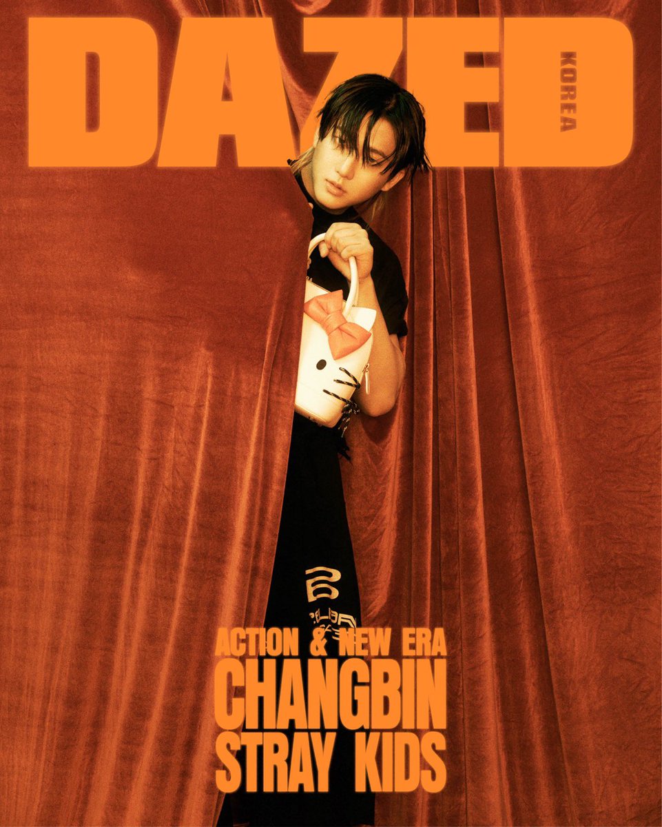 ChangbinGlobal's tweet photo. Changbin covers for FEBRUARY 2025 Issue of <DAZED> KOREA

Don't forget to like, comment and share the original posts. 

#CHANGBINxDAZEDKOREA
#Changbin #창빈 https://t.co/a0iwO9JUut