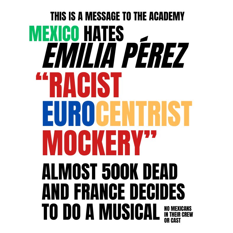 Les dejo esta imagen para que hagan spam en toda la mierda que vean sobre #EmiliaPerez 🤢