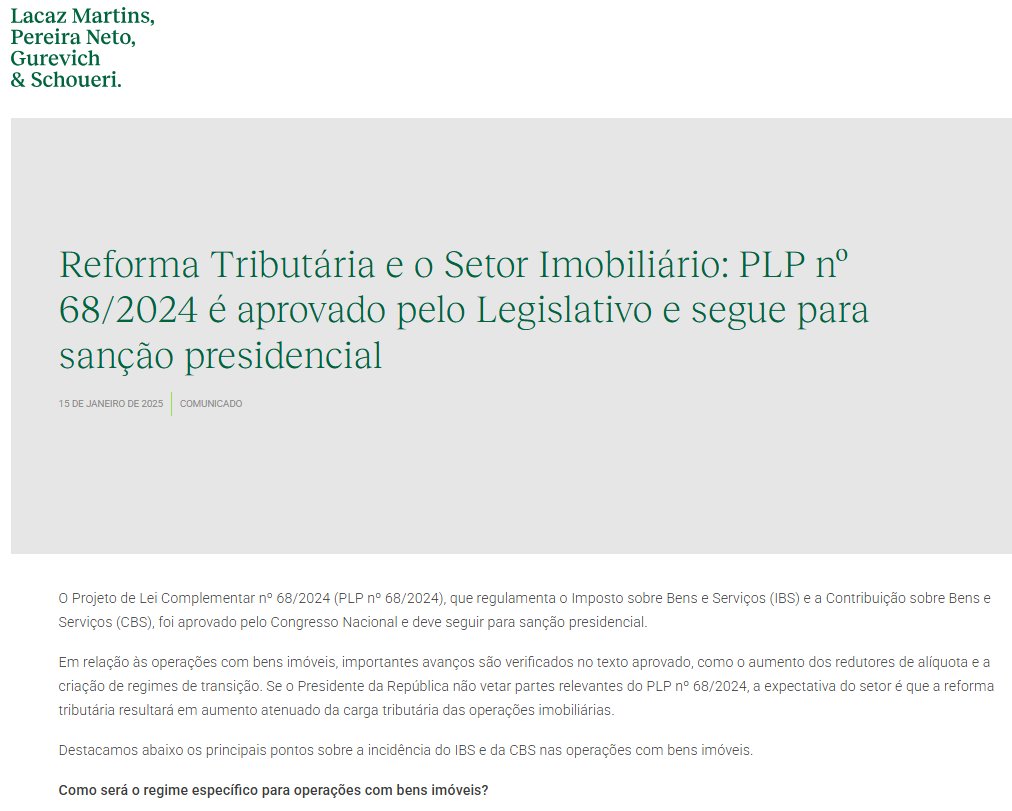 fiinewspaper's tweet photo. #ReformaTributária: impacto no setor imobiliário. Incorporações. Redutores de Base de Cálculo. Período de transição (operações iniciadas antes  depois de 1º/01/2029). 
#CurvaJ #Permuta
https://t.co/LXli4E8qHh https://t.co/tKP7jPjbet