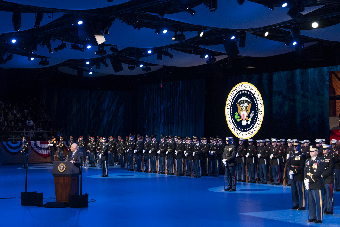 WhiteHouse46's tweet image. America’s military is the greatest fighting force in the history of the world.
The Biden-Harris Administration honors all of our military who step up and serve our nation, and their families who also make the sacrifice.