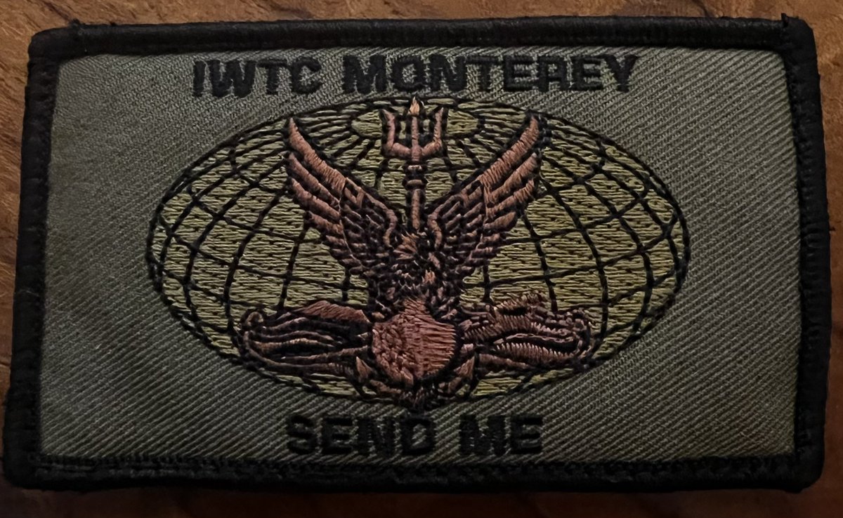 Navy sailors assigned to IWTC Monterey wear this patch on their uniform. “Send me” honors the memory of CTICS Shannon Kent. When she was asked if she wanted to take on a particularly dangerous duty. Her response was simple: “Send me.” She was killed in combat 6 years ago today.