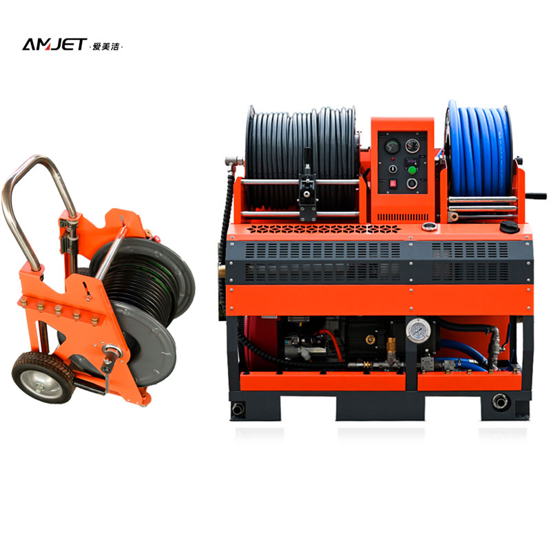 AMJETSandy's tweet photo. This is a rendering of our God of War series equipment paired with TTO, which can extend high-pressure hoses by 30 meters or be used separately with TTO.
#SewerCleaningMachine
#HighPressureSewerWasher
#PipeCleaningEquipment
#SewerJetter
#ProfessionalDrainCleaner
#indultoparakatty https://t.co/Ieosh1jmn5