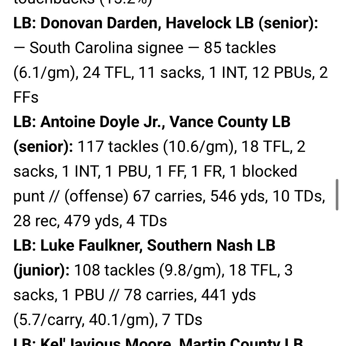 Congrats to <a href="/AntoineDoyleJR1/">Antoine Doyle JR</a> for making the HSOT all region 1st team defense!