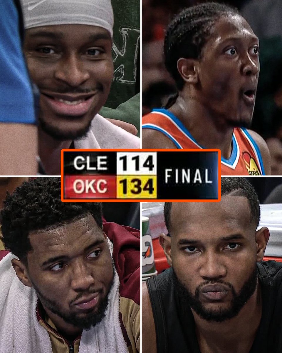 THUNDER DOMINATE THE CAVS⚡

OKC hands Cleveland its worst loss of the season 👀