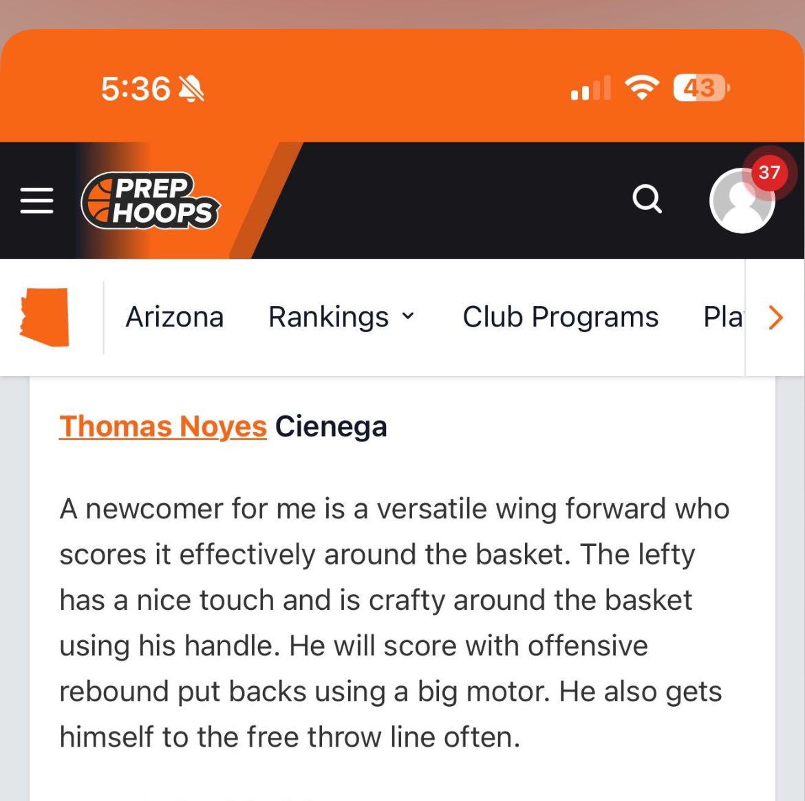 Write up from Nike TOC