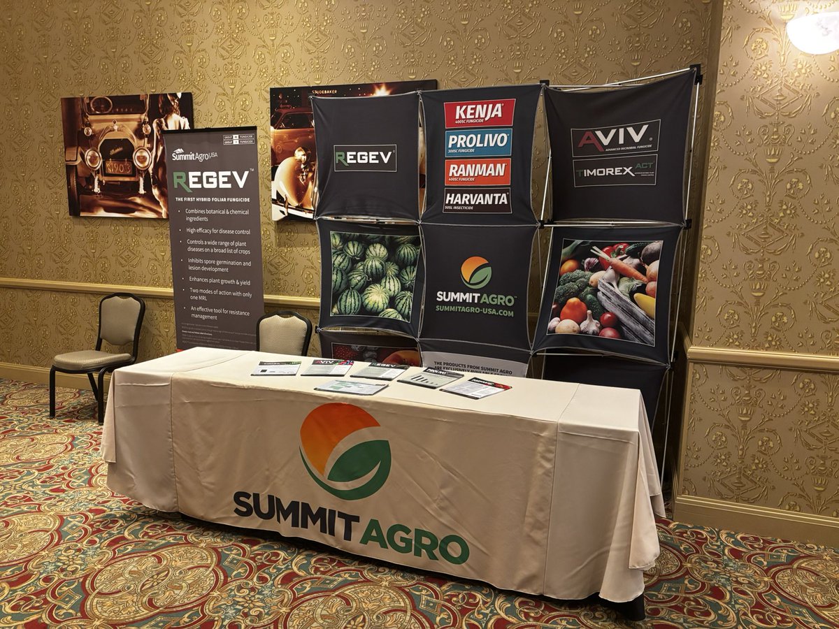 Stop and visit with Summit Agro at this week’s Illiana Watermelon Convention in French Lick, IN. We have multiple products to keep your plants healthy from disease and insects.