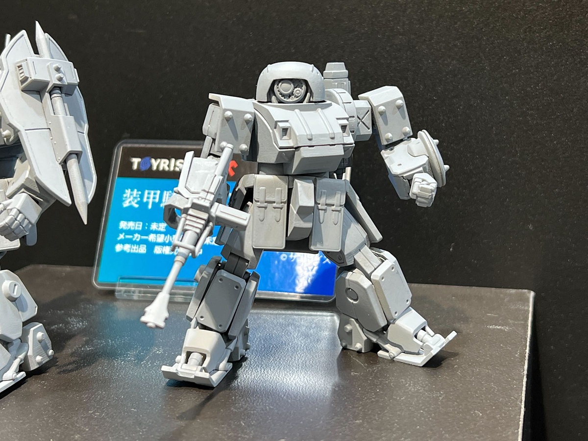 装甲騎兵ボトムズ」より「オーデルバックラー」と「エルドスピーネ」が