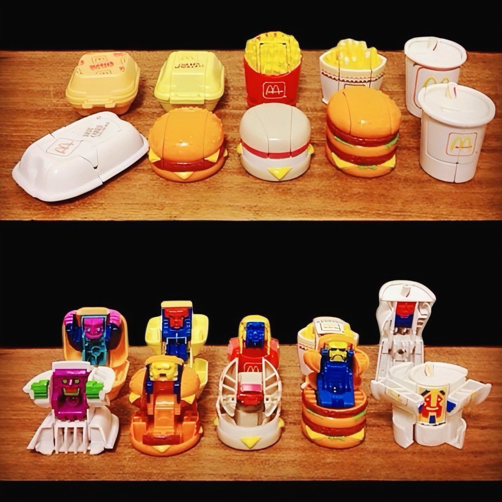 マックのエヴァロボ、わしはただただ先輩と並べたかっただけなんじゃよ🍔
(落選しました)