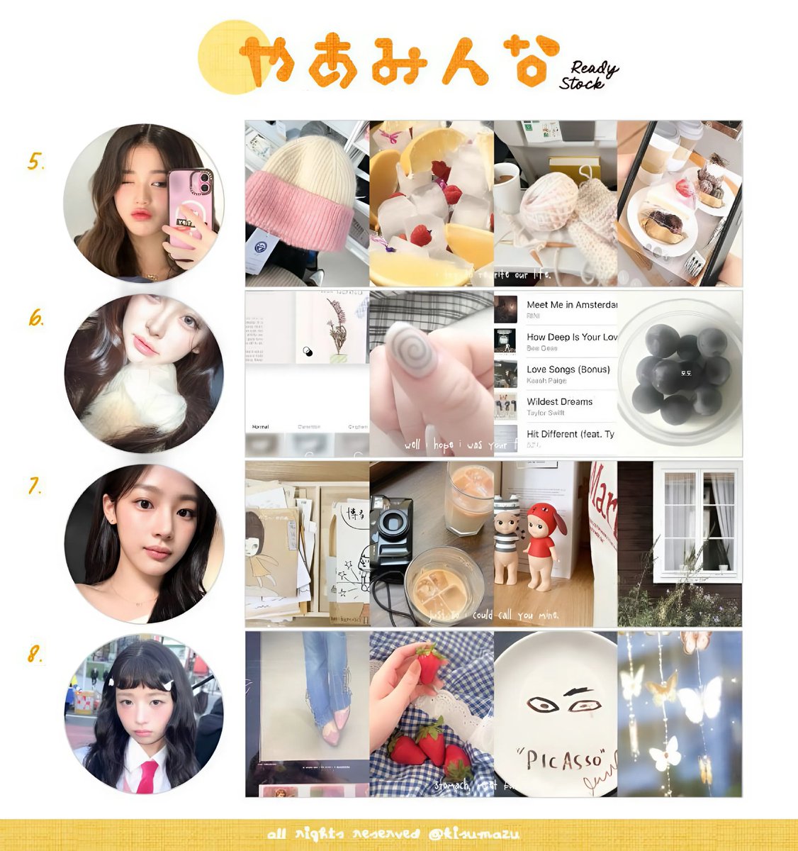 bantu repost ia, terimakasih #zonauang

haloOo manteman! kiKi ada delapan layout ready stock moodie basic girlgroup yang bisa langsung di take sekarang melalui dm.

🍮  6000 ( get 2 ava jpng, 2 header with and no sub )